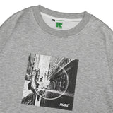 Russ Sweater Crewneck Pria Quite Town Misty