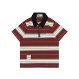 Russ Kids Poloshirt Rugby Combed 30S Kids Harvest Brown