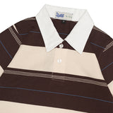 Russ Kids Poloshirt Rugby Combed 30S Kids Norms Brown