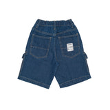 Russ Kids Pants Short Denim Kids Cougar Blue