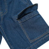 Russ Kids Pants Short Denim Kids Cougar Blue