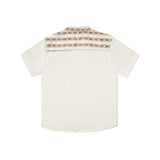 Russ Kemeja Koko Tangan Pendek Khali Cream Brown