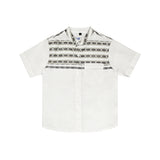 Russ Kemeja Koko Tangan Pendek Khali Cream Army