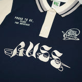 Russ Poloshirt Rugby Tangan Pendek Space Mission Blue
