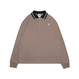 Poloshirt Rugby Cotton Combed 16S Dutch Brown