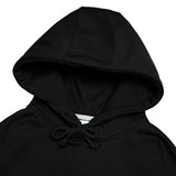 Sweater Hoodie Fleece Horns Black