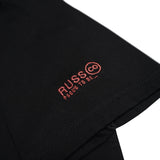 Russ Kaos Pria Tshirt Ss Nods Black