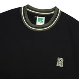 Russ Kaos Pria Tshirt Ss Nods Black