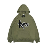 Sweater Hoodie Fleece Visco Olive