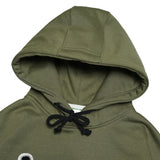 Sweater Hoodie Fleece Visco Olive