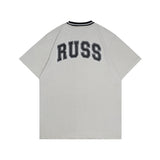Russ Kaos Pria Tshirt Ss Referee Grey