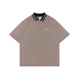 Russ Poloshirt Rugby Tangan Pendek Victor Brown
