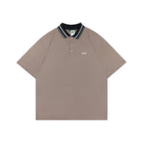 Russ Poloshirt Rugby Tangan Pendek Victor Brown