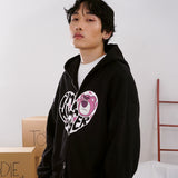 Russ x Toy Story Lotso Sweater Hoodie Zipper 01 Black