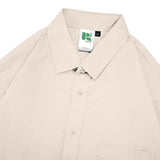 Shirt Poplin Porta Ls Sage Beidge