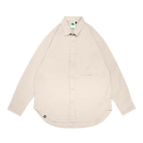 Shirt Poplin Porta Ls Sage Beidge