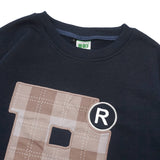 Sweater Crewneck Fleece Logger Navy