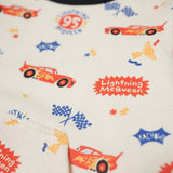 Russ Kids Sweater Crewneck Fleece Russ Kids X Cars Sweater Crewneck Cn 01 Cream Cream