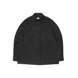 Shirt Paper Touch Cotton Sover Ls Black
