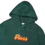 Sweater Hoodie Fleece Rising Green