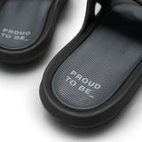 Sandal Foam Bumpy Black
