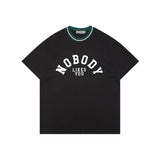 Tshirt Oversized Cotton 16S Oe Nobodylike Black