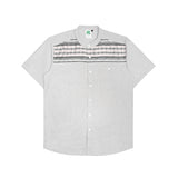 Alsukh Koko Motif Shirt Short Sleeve Grey