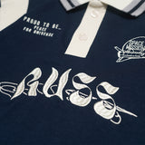 Russ Kids Poloshirt Rugby Tangan Pendek Space Mission Blue