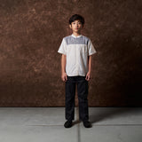 Wafidh Koko Motif Shirt Short Sleeve Cream