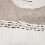 Russ Shirt Koko Tangan Pendek Qaela Cream