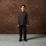 Tajh Koko Shirt Long Sleeve Dark Grey