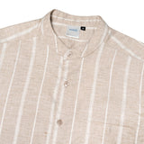 Russ Kemeja Koko Couple Lengan Panjang Tariq Brown