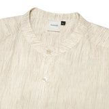 Russ Kemeja Koko Couple Lengan Panjang Khasab Cream