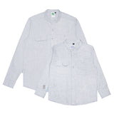 Russ Kemeja Koko Couple Lengan Panjang Sulta Blue