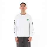 Russ Tshirt Oversize Long Sleeve Culture White