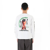 Russ Tshirt Oversize Long Sleeve Culture White