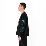 Russ Tshirt Ls Oversized Dadly Black