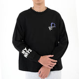 Russ Tshirt Oversize Long Sleeve My Ways Black