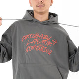 Russ Sweater Hoodie Probs Dark Grey