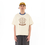 Russ Tshirt Oversize Short Sleeve Tennese Broken White