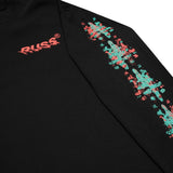 Russ Tshirt Oversize Long Sleeve Nebula Black