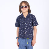 Russ Kids Shirt 0 Kids Sails Navy Blue