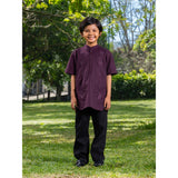 Russ X Nomitees Koko Short Sleeve Zhur Burgundy