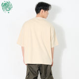 Tshirt Oversized Polycotton Rank Cream