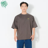 Tshirt Oversized Polycotton Rank Dark Grey