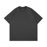 Tshirt Oversized 40S Doubleknit Bends Dark Grey