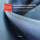 Tshirt Oversized 40S Doubleknit Direct Blue