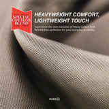 Tshirt Oversized 40S Doubleknit Bends Brown