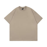 Tshirt Oversized 40S Doubleknit Bends Brown