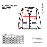 Sweater Cardigan Rajut Tweed Sage